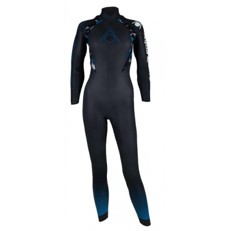 Aquasphere Aquaskin Full Suit Women Schwarz-Türkis