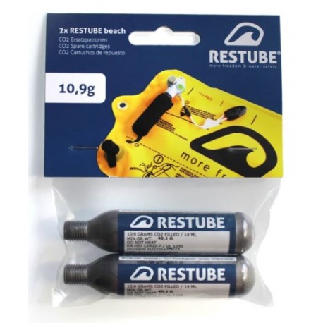 Restube Beach CO2 Ersatzpatrone 2X (10,9g)